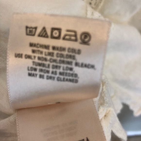 Anthropologie Meadow Rue Lace Medley Top, Sz S - Picture 6 of 8